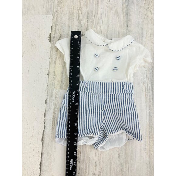 La Coqueta Baby Boys Set Romper Made in Spain Sz 6 M - Picture 9 of 10